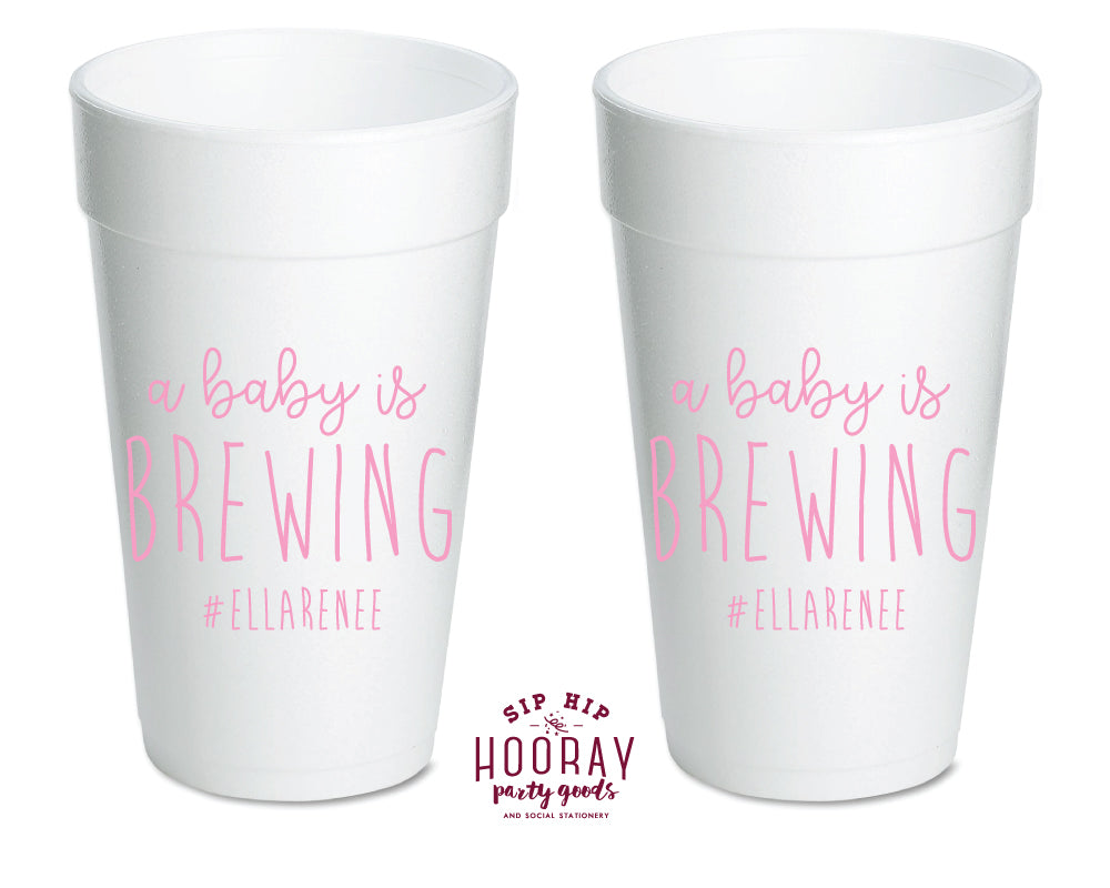 Sip Hip Hooray Baby Shower Gender Reveal Custom Design and Printing