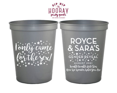 Sip Hip Hooray Baby Shower Gender Reveal Custom Design and Printing