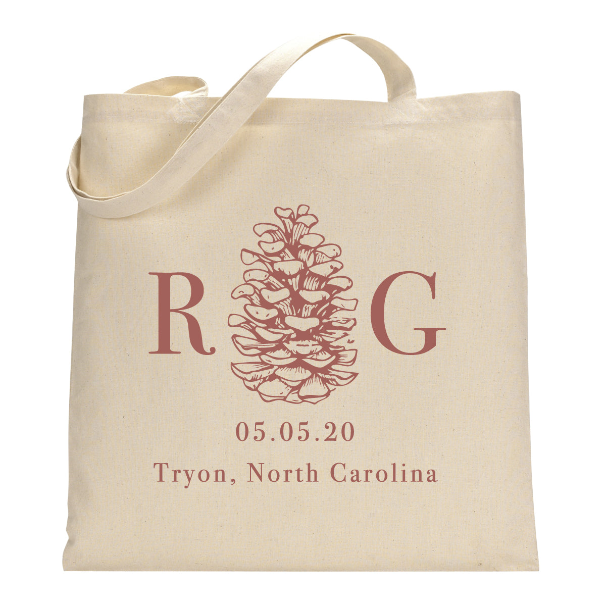 Acorn Pine Mountails Wedding Welcome Bag