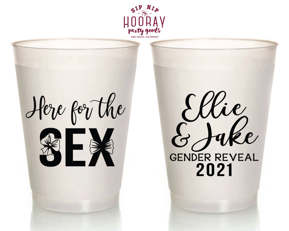 Sip Hip Hooray Baby Shower Gender Reveal Custom Design and Printing