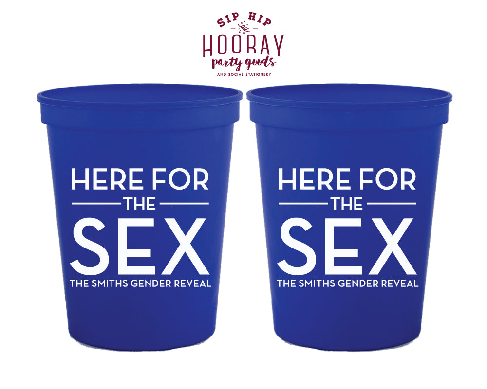 Sip Hip Hooray Baby Shower Gender Reveal Custom Design and Printing