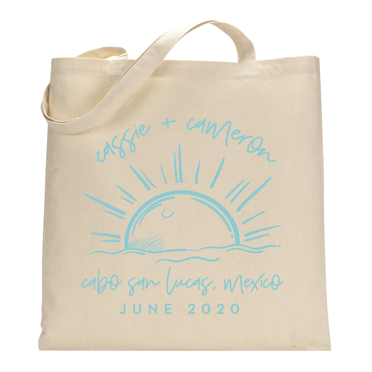 Cabo Sunshine Mexico Wedding Welcome Tote Bag