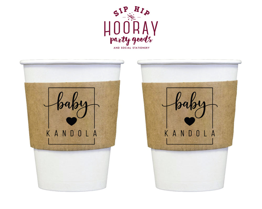 Sip Hip Hooray Baby Shower Gender Reveal Custom Design and Printing