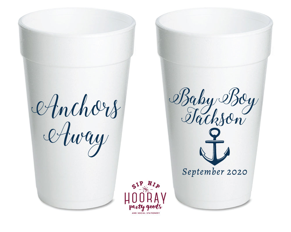 Sip Hip Hooray Baby Shower Gender Reveal Custom Design and Printing