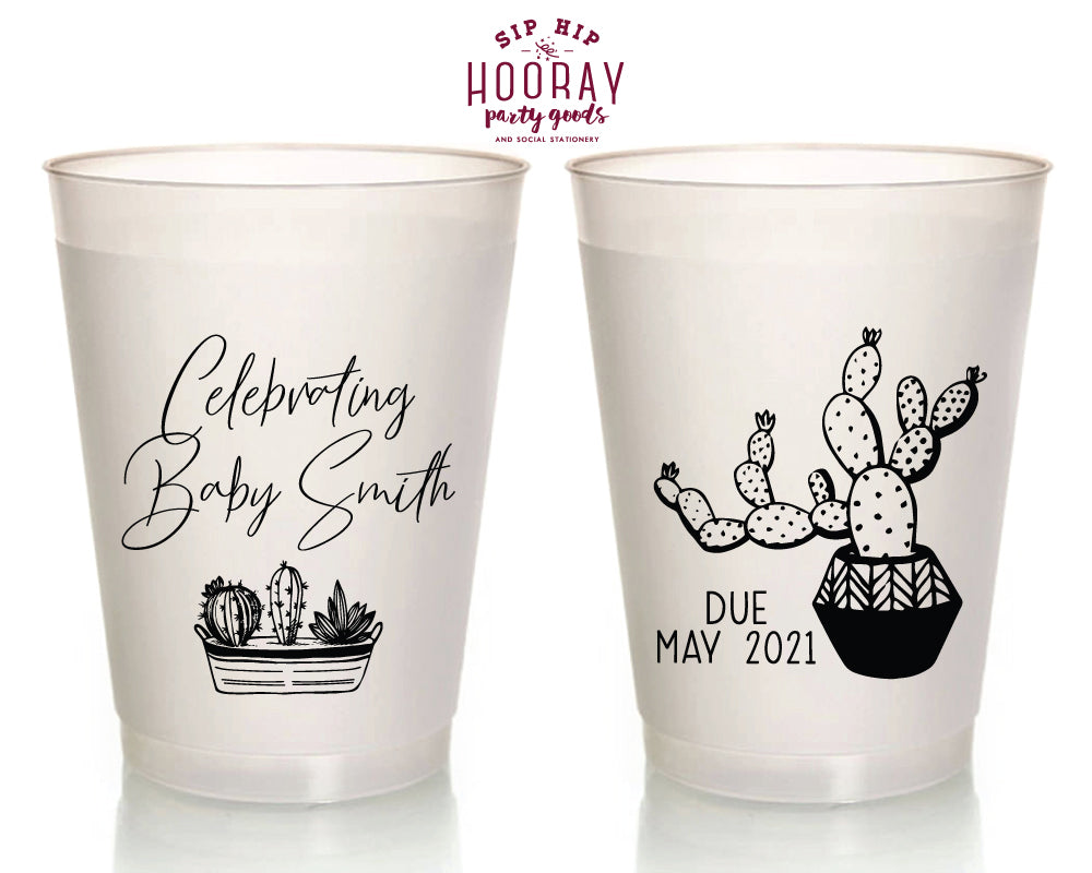 Sip Hip Hooray Baby Shower Gender Reveal Custom Design and Printing