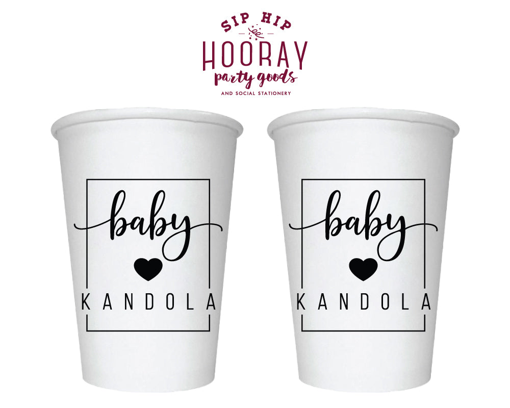 Sip Hip Hooray Baby Shower Gender Reveal Custom Design and Printing