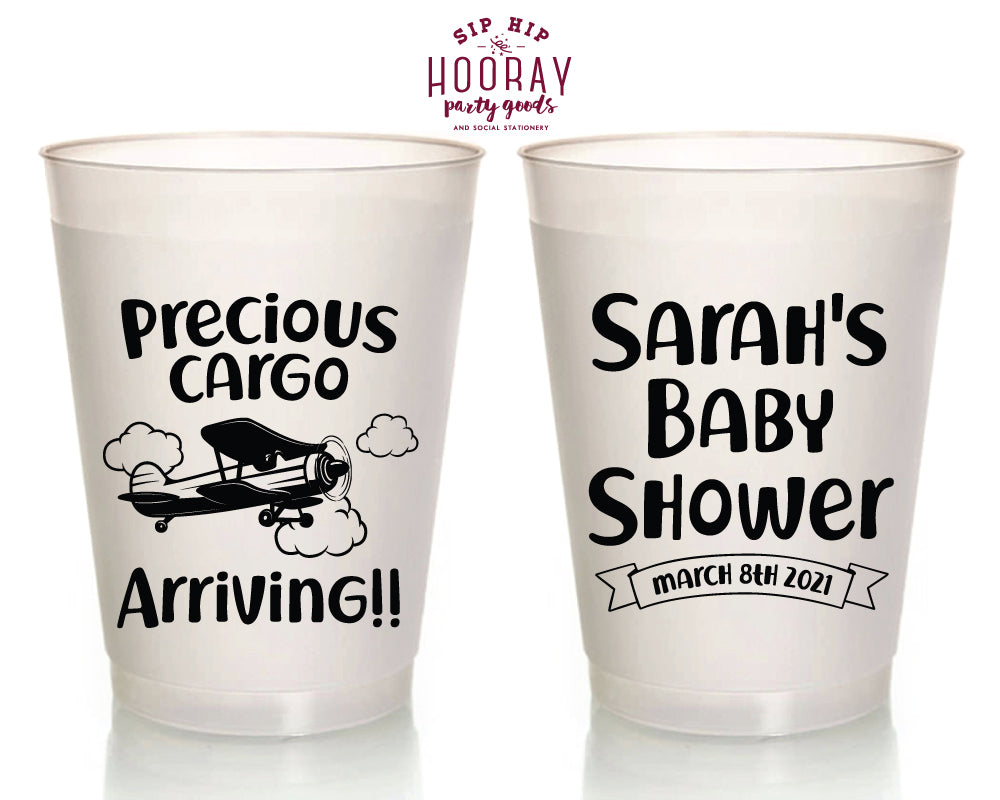 Sip Hip Hooray Baby Shower Gender Reveal Custom Design and Printing