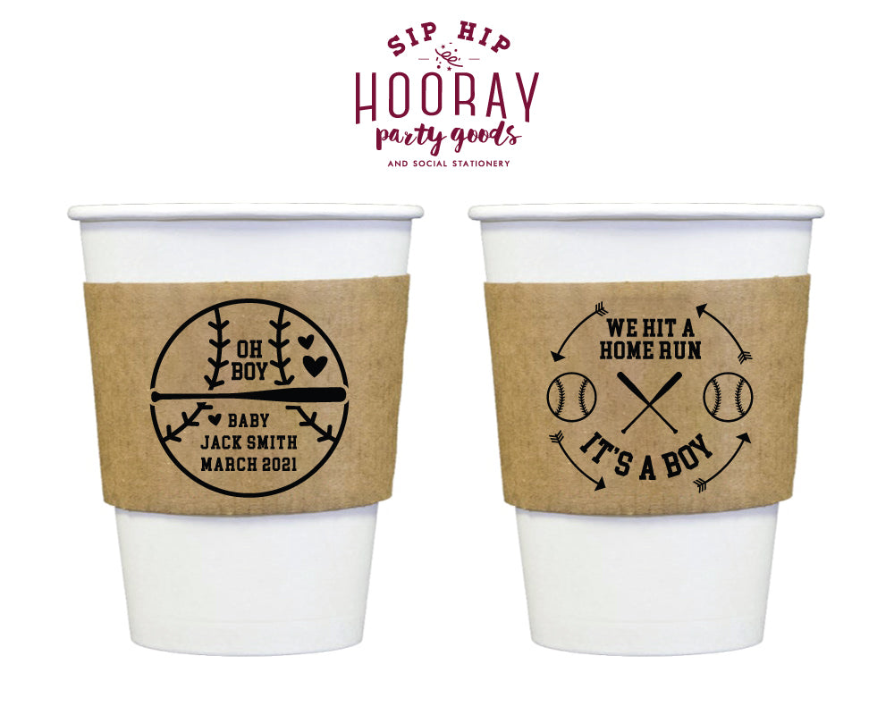 Sip Hip Hooray Baby Shower Gender Reveal Custom Design and Printing
