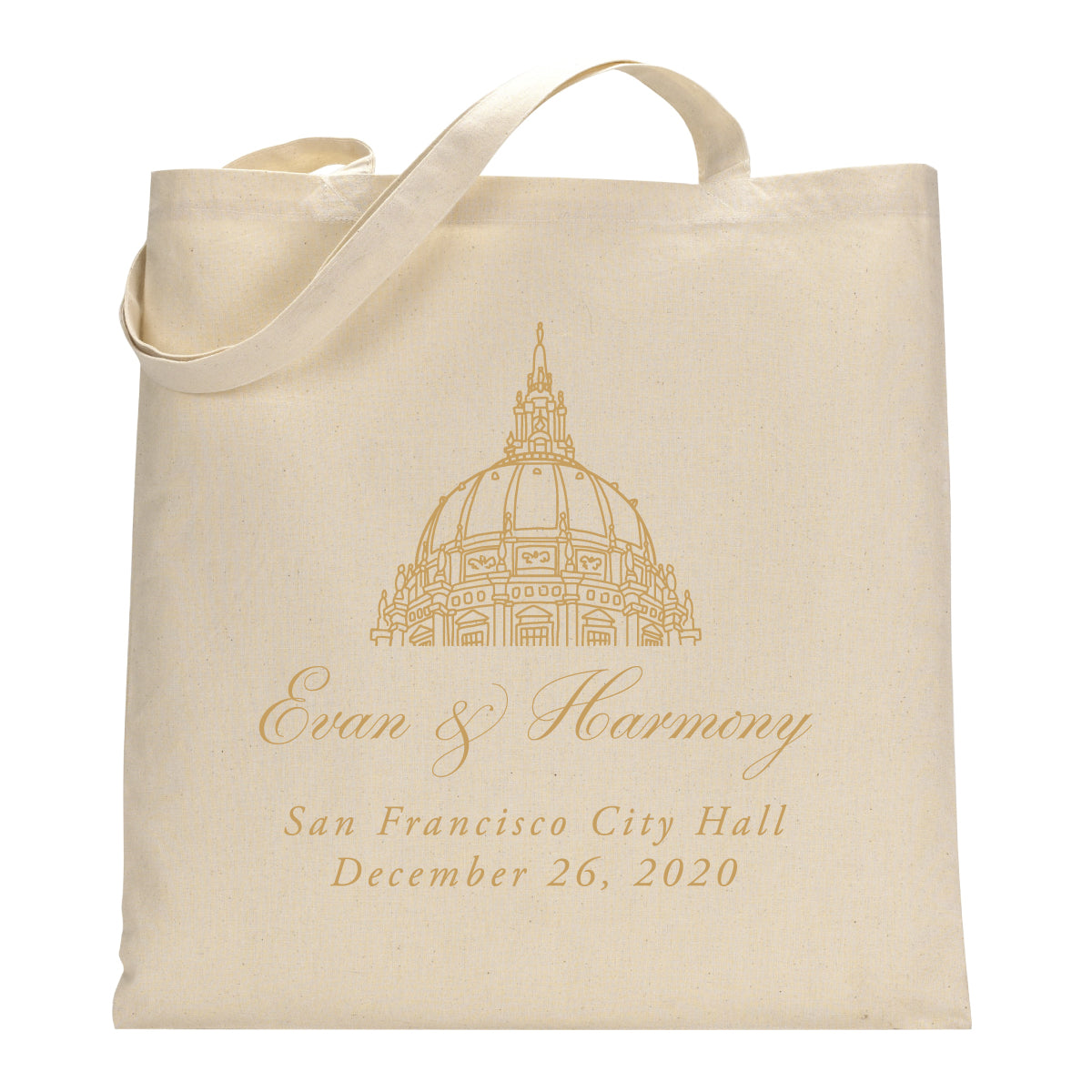 Venue Drawing Wedding Welcome Tote Bag