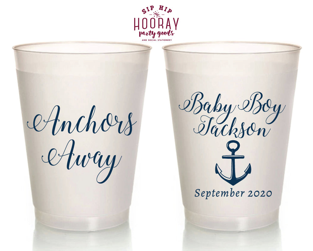 Sip Hip Hooray Baby Shower Gender Reveal Custom Design and Printing