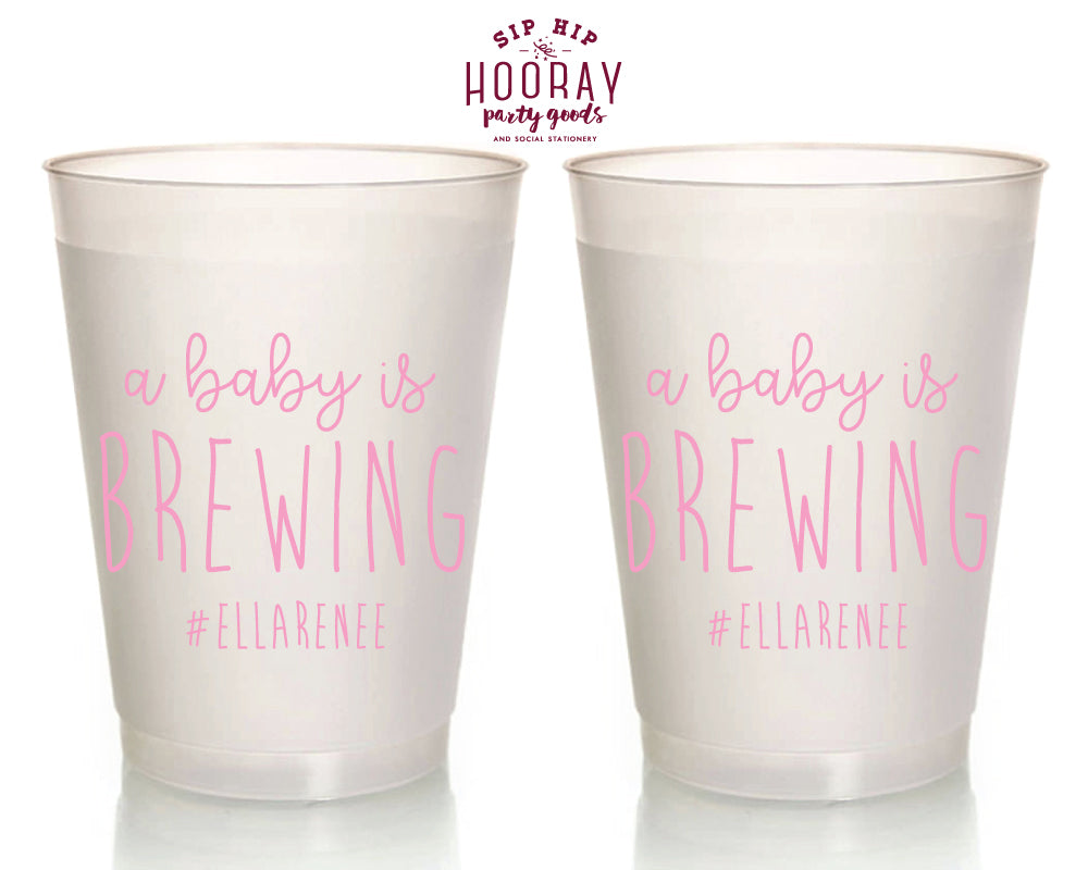Sip Hip Hooray Baby Shower Gender Reveal Custom Design and Printing
