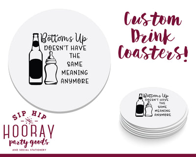 Sip Hip Hooray Baby Shower Gender Reveal Custom Design and Printing