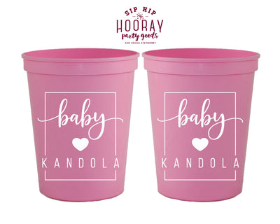 Sip Hip Hooray Baby Shower Gender Reveal Custom Design and Printing