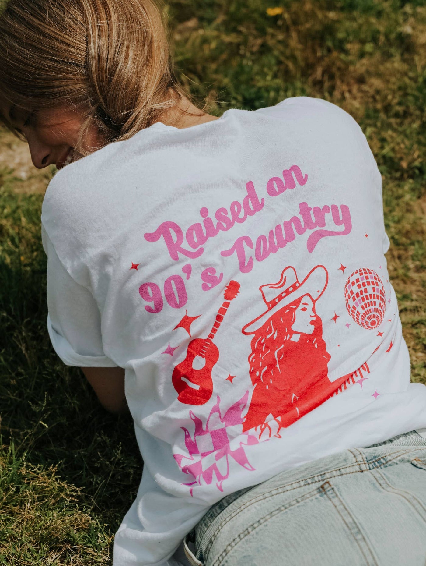 Raised on 90's Country (front + back)