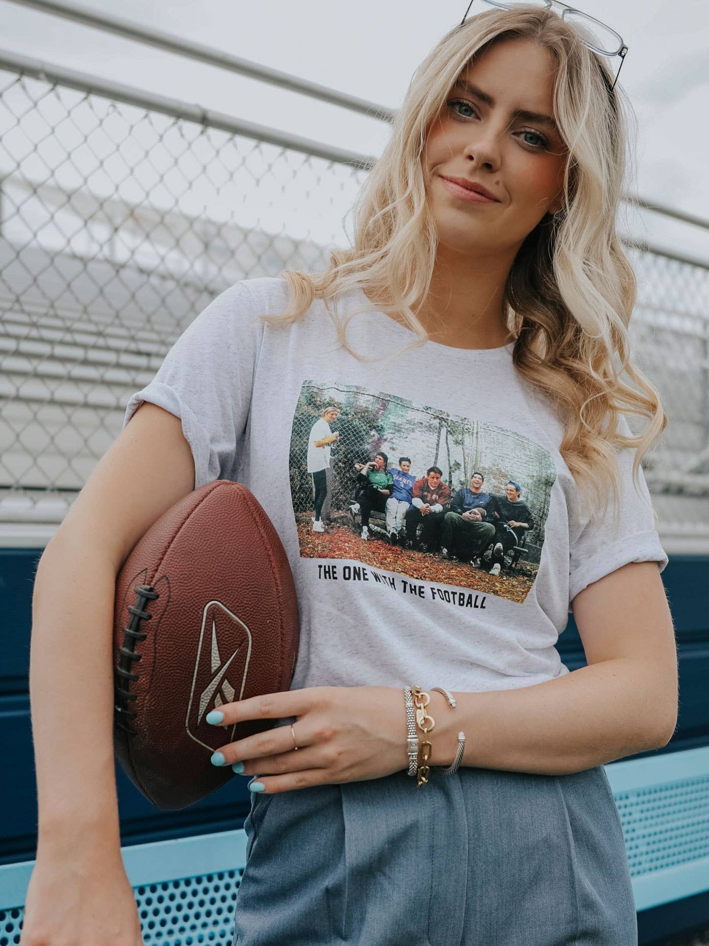 The One With The Football Tee