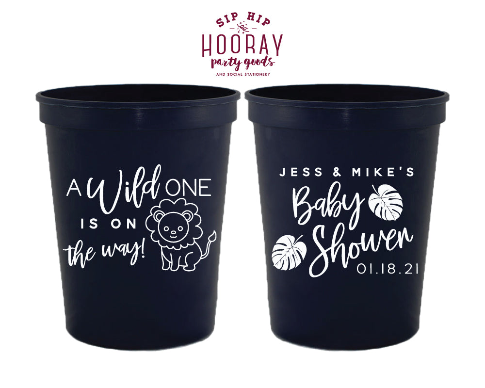 Sip Hip Hooray Baby Shower Gender Reveal Custom Design and Printing