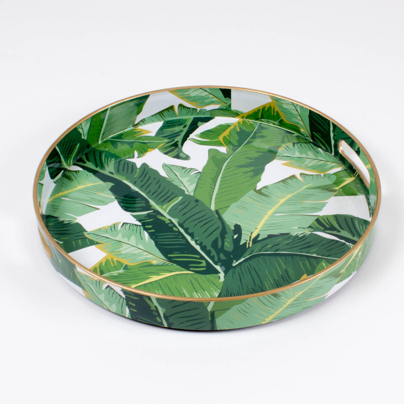 Round Botanical Tray