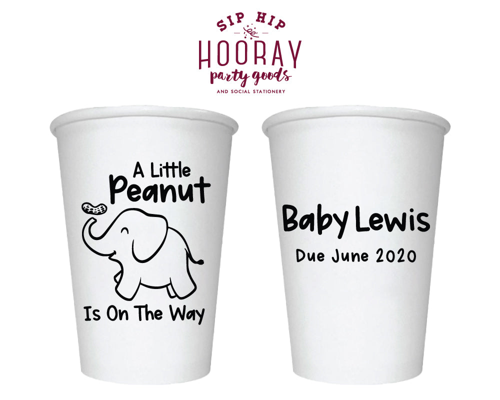 Sip Hip Hooray Baby Shower Gender Reveal Custom Design and Printing