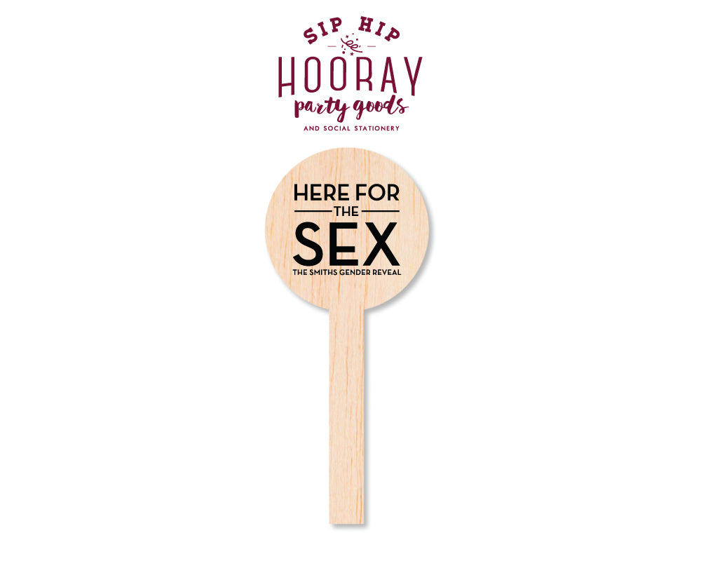 Sip Hip Hooray Baby Shower Gender Reveal Custom Design and Printing