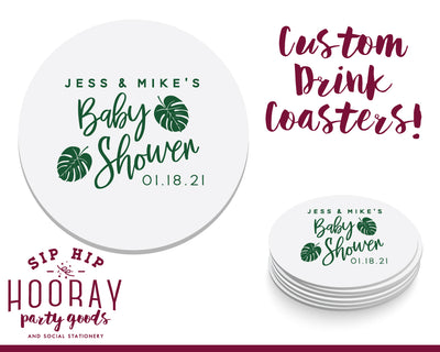 Sip Hip Hooray Baby Shower Gender Reveal Custom Design and Printing