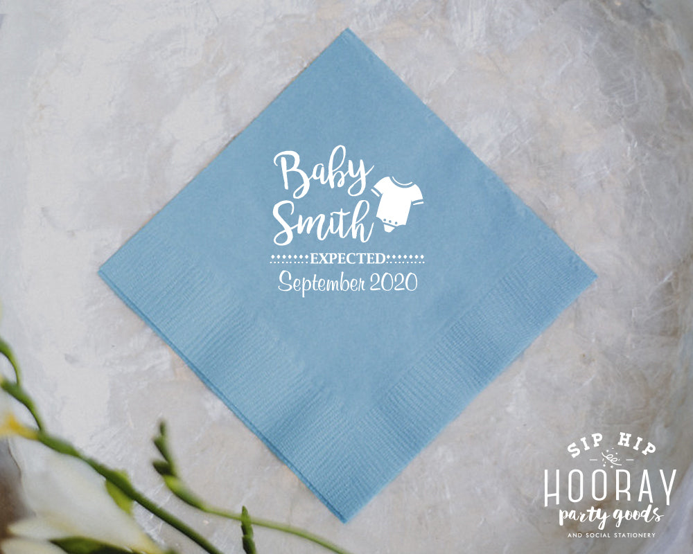 Sip Hip Hooray Baby Shower Gender Reveal Custom Design and Printing