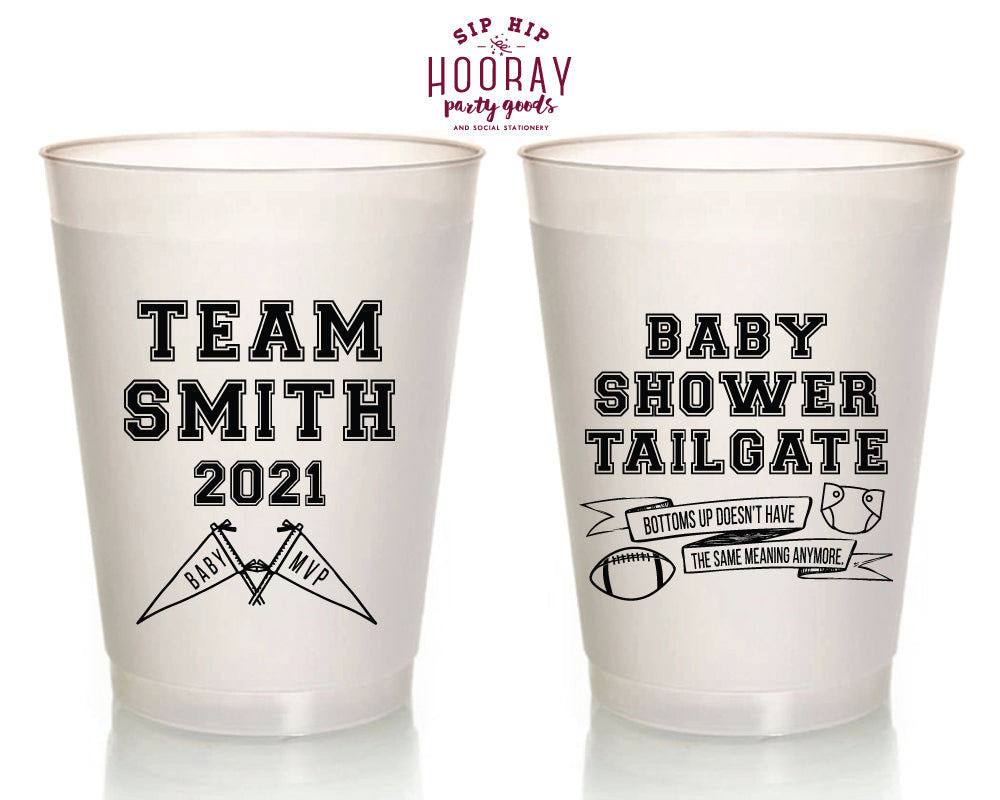 Sip Hip Hooray Baby Shower Gender Reveal Custom Design and Printing