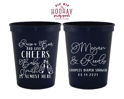 Sip Hip Hooray Baby Shower Gender Reveal Custom Design and Printing