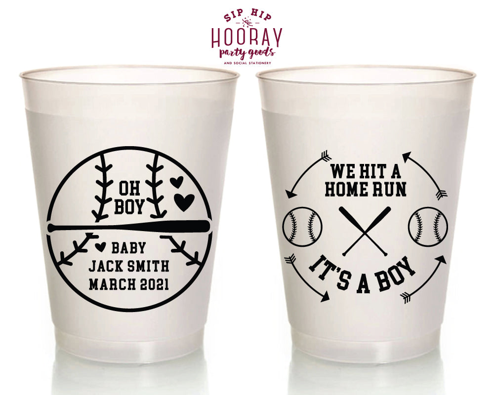 Sip Hip Hooray Baby Shower Gender Reveal Custom Design and Printing