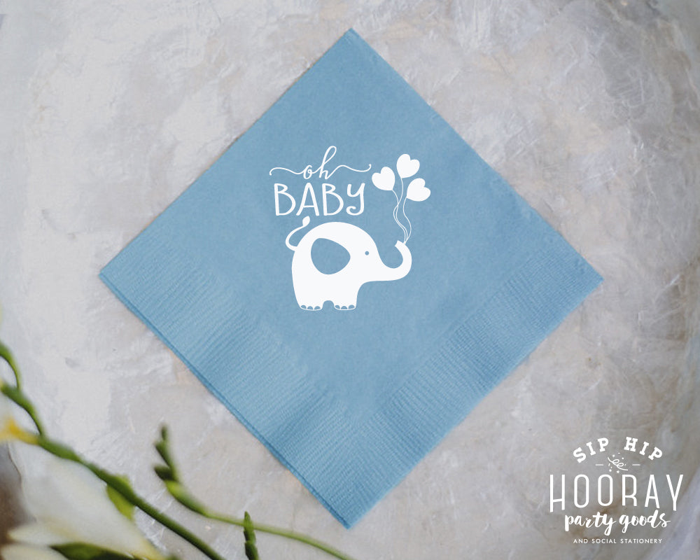 Sip Hip Hooray Baby Shower Gender Reveal Custom Design and Printing