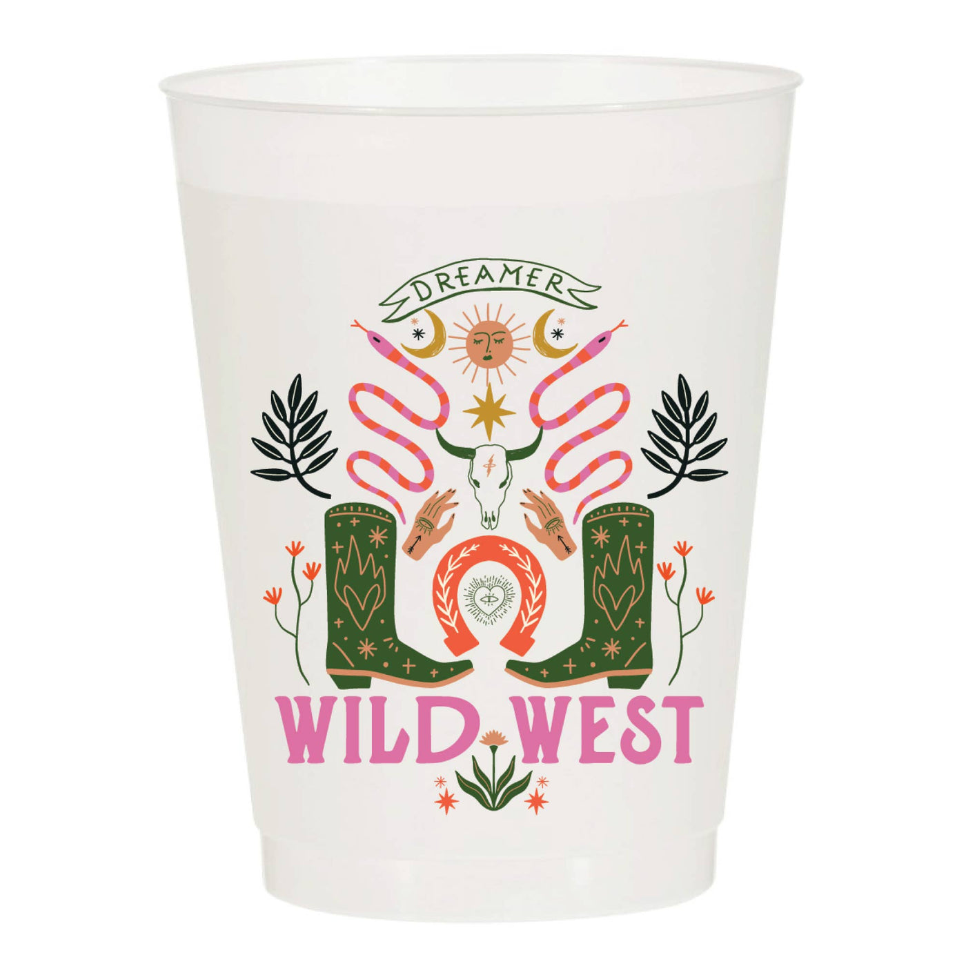 Wild West Frosted Cups - Rodeo