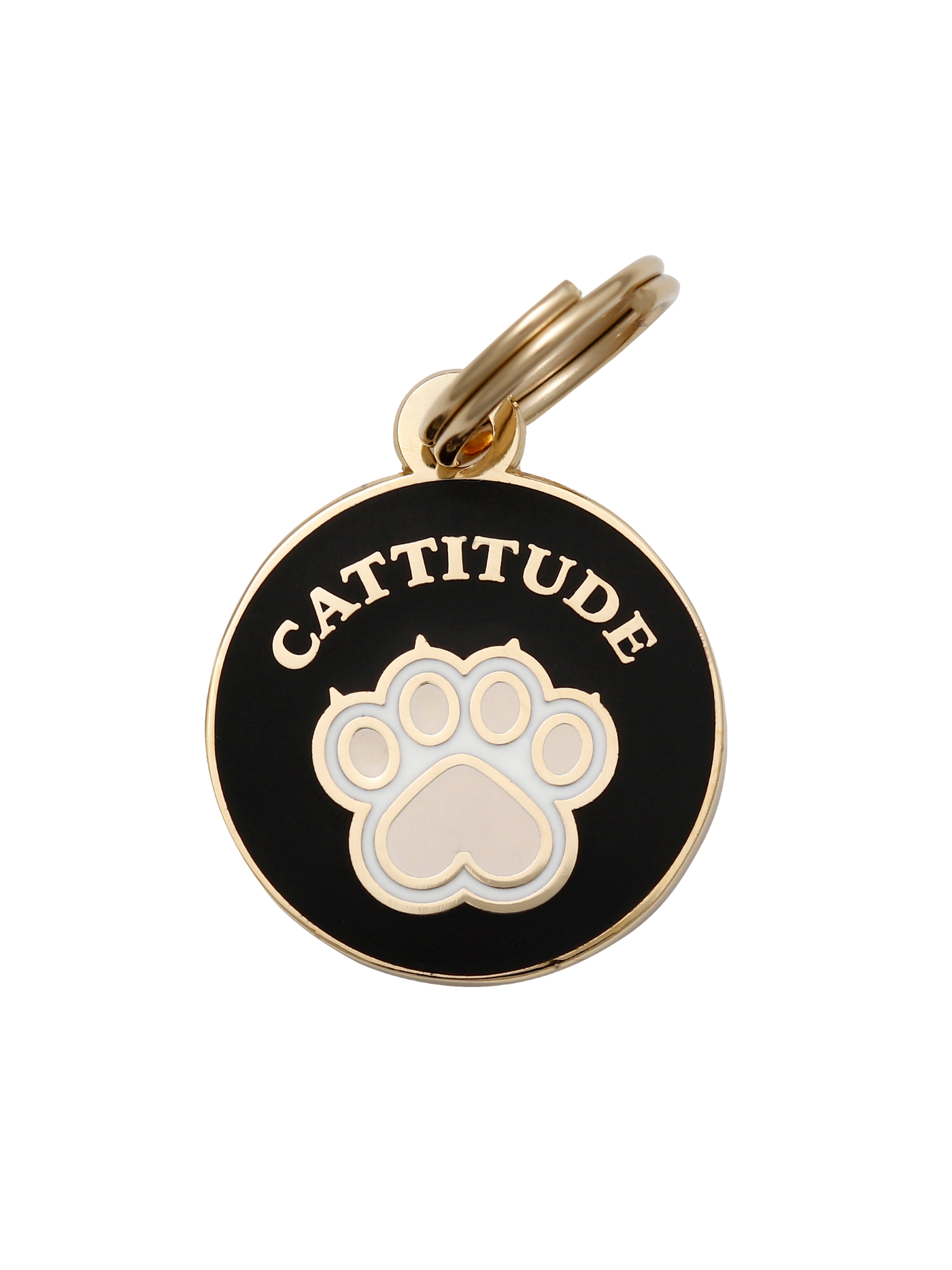 Cattitude Pet ID Tag