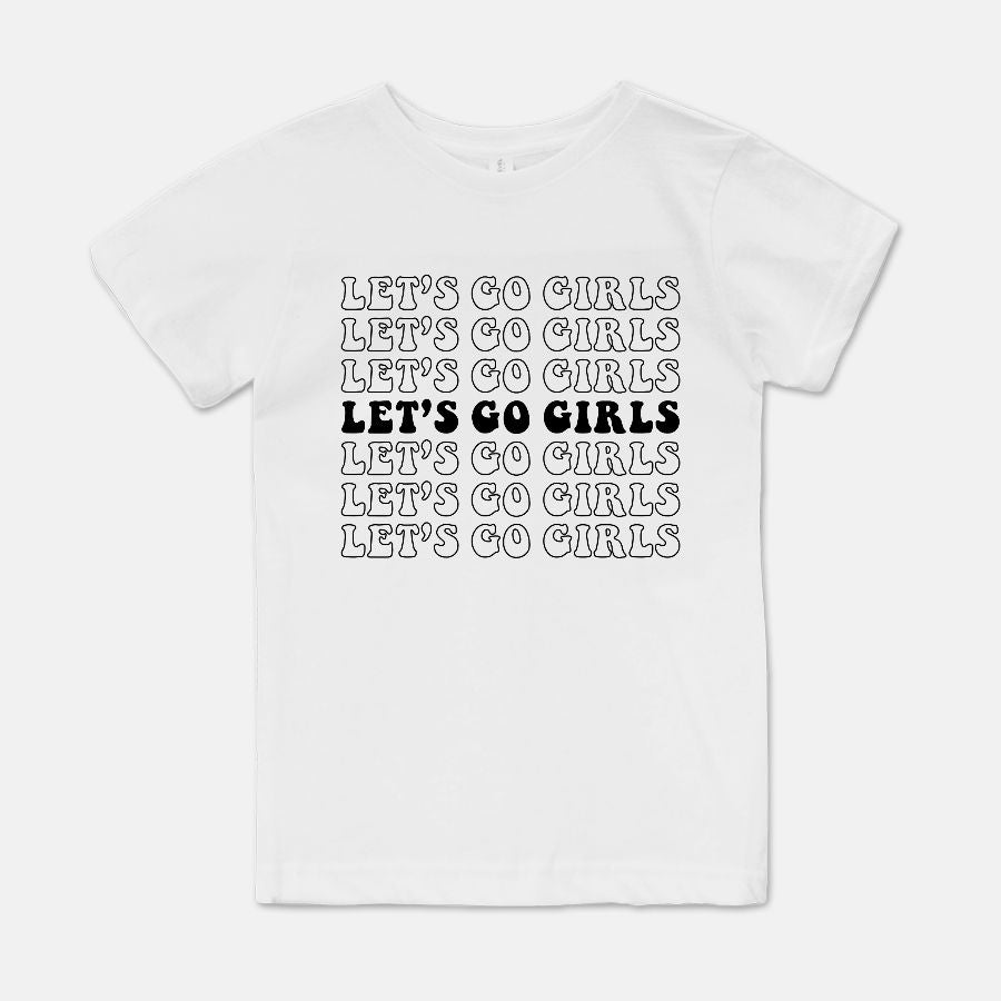 Let's Go Girls Bella Canvas Youth Unisex Jersey Short Sleeve Tee