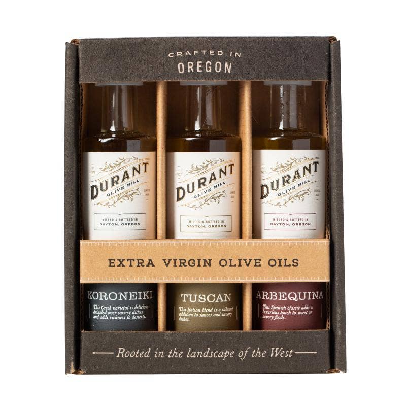 Durant Extra Virgin Olive Oil Trio Box