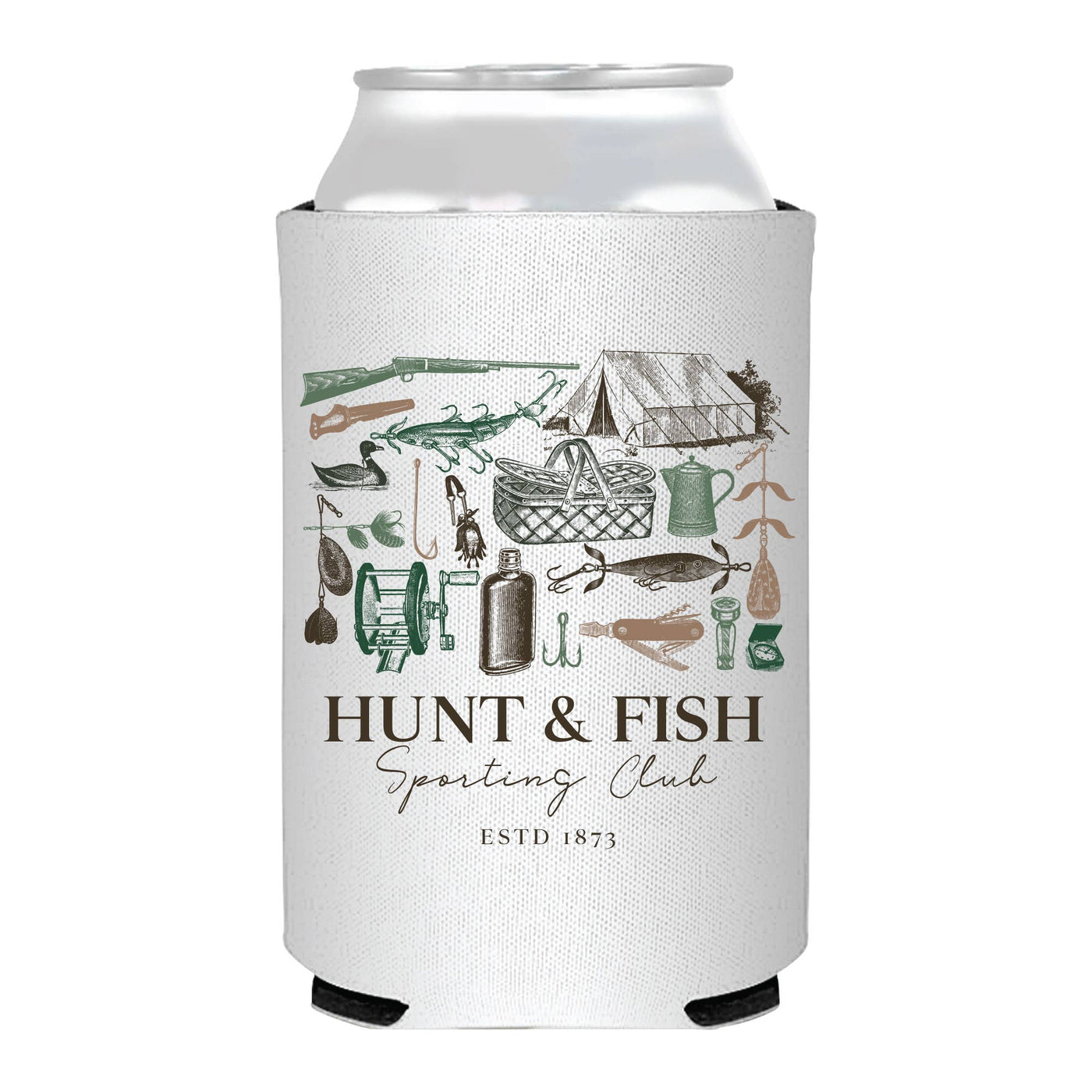 Hunt and Fish Sporting Club Can Cooler -Father