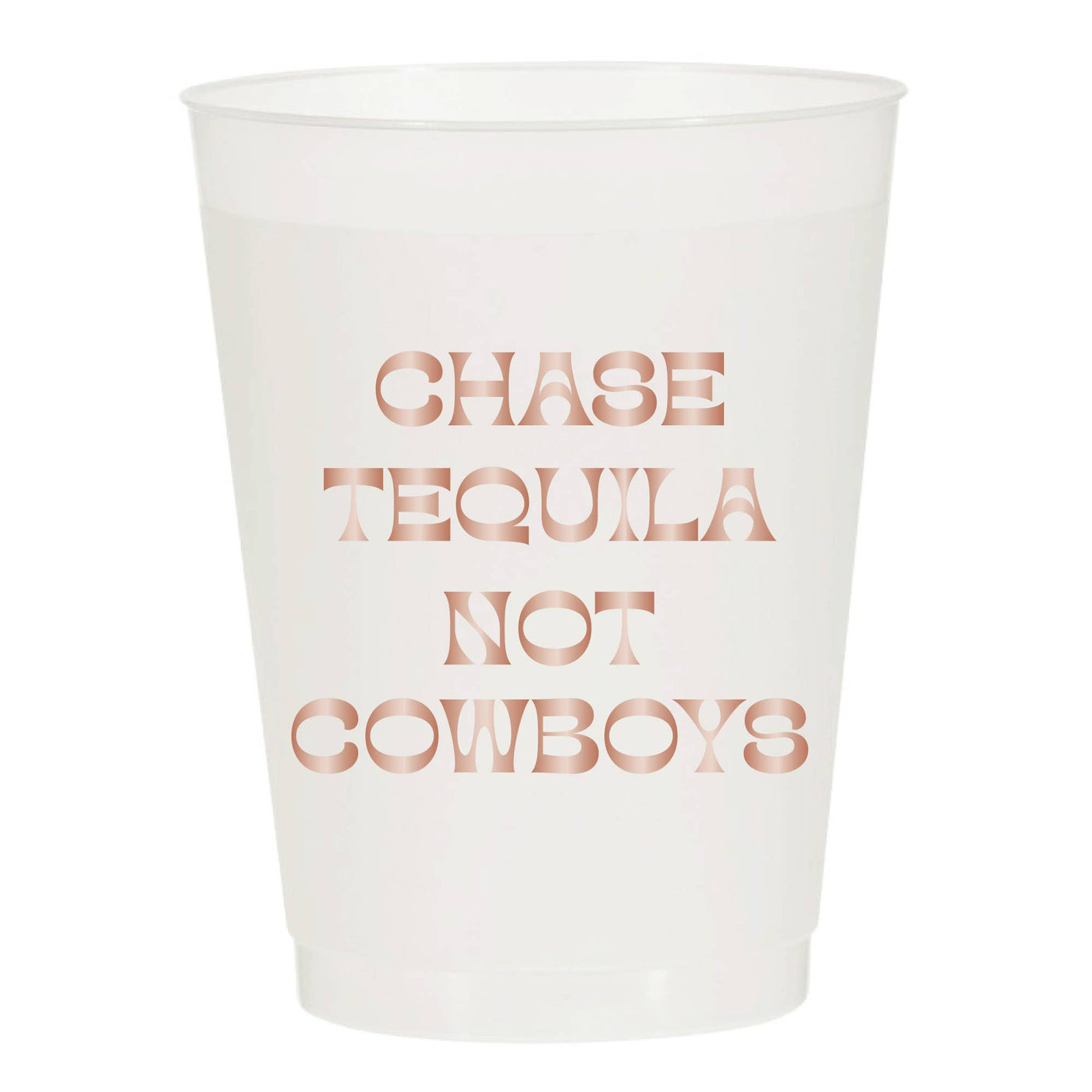 Chase Tequila Frosted Cups- Fiesta