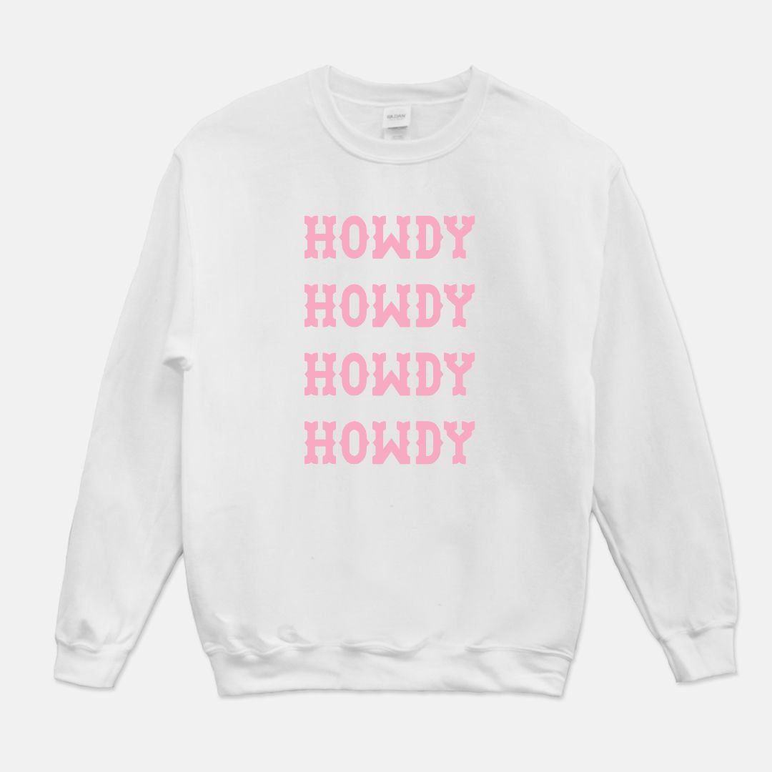 Howdy Rodeo Unisex Crew Neck Sweatshirt