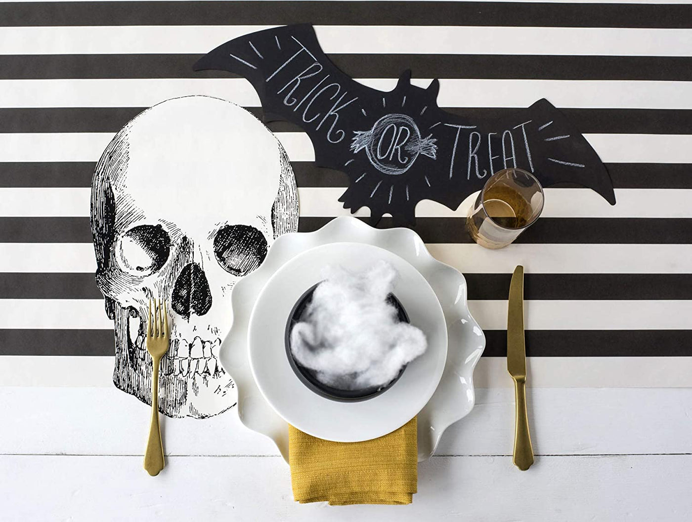 Die Cut Skull Placemat