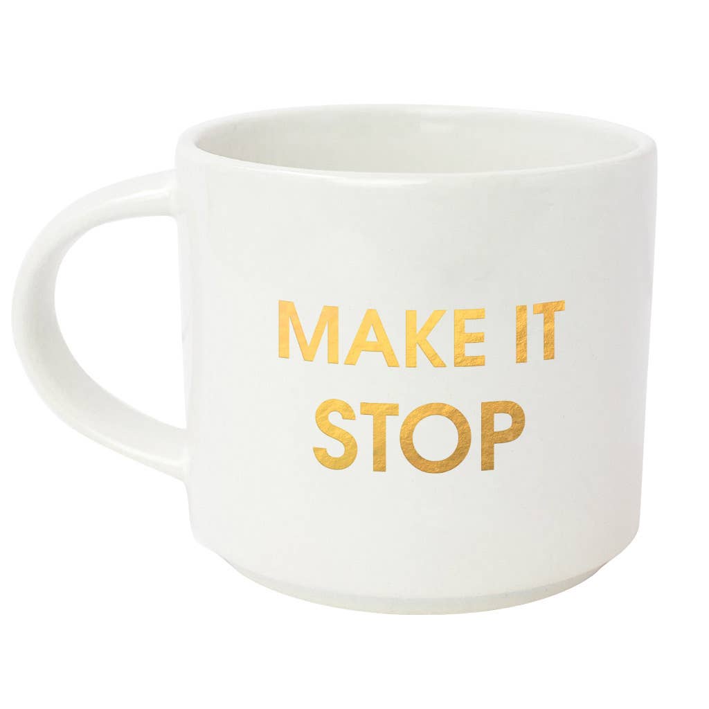 Make It Stop Jumbo Stackable Mug
