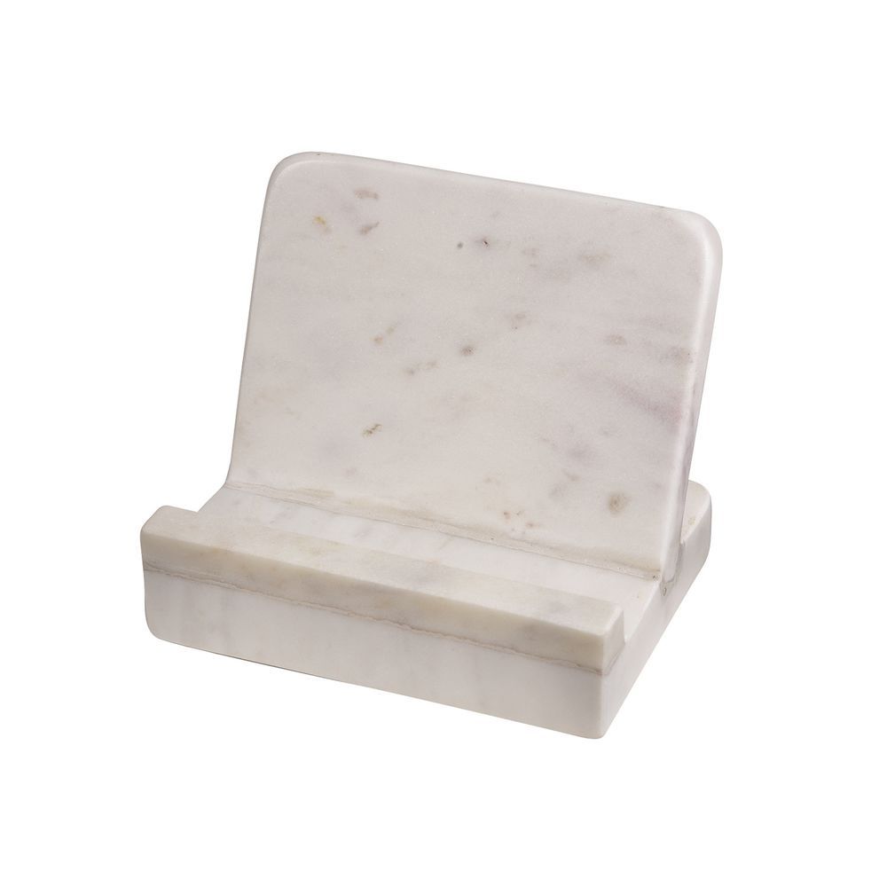 Marble Cook Book Stand Opal White