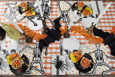 Die Cut Skull Placemat