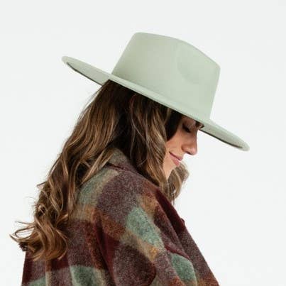 Ariel Vegan Felt Rancher - Moss