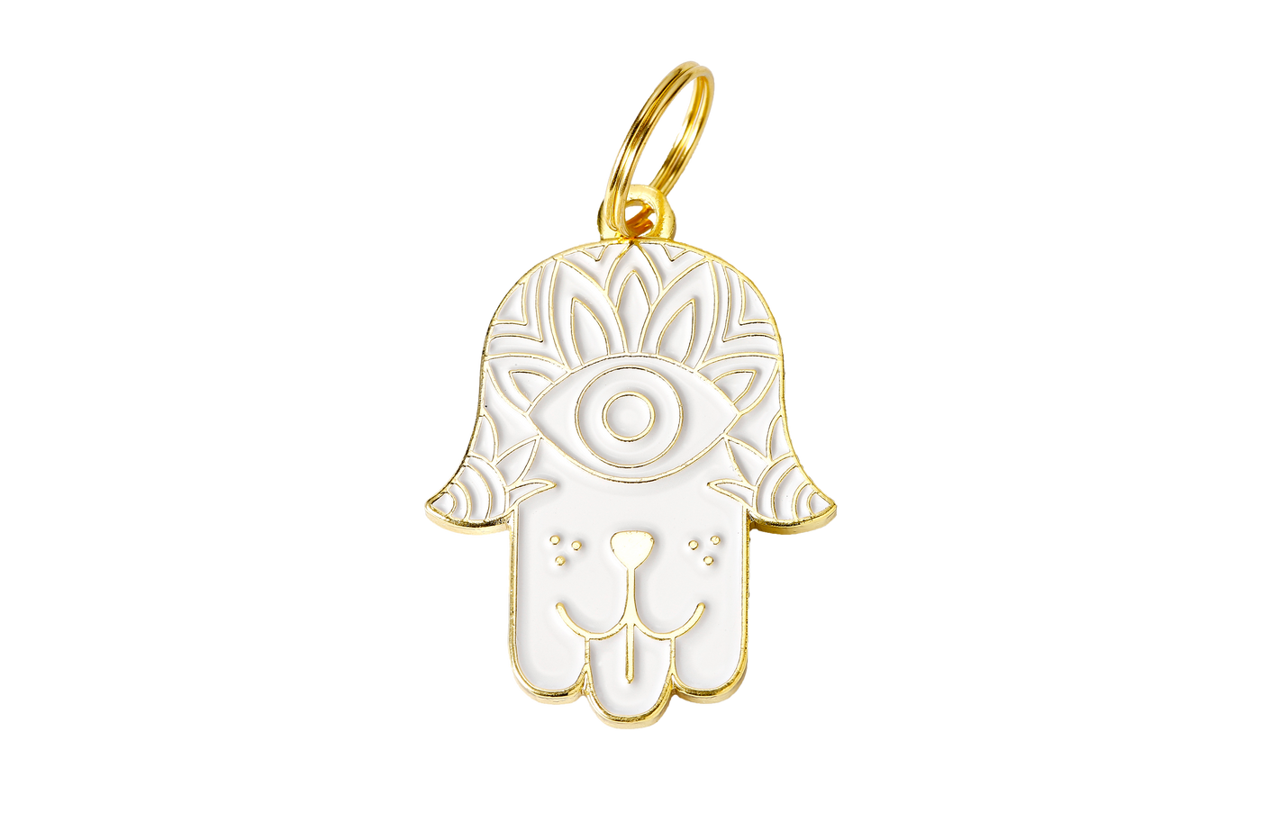 Hamsa Pet ID Tag