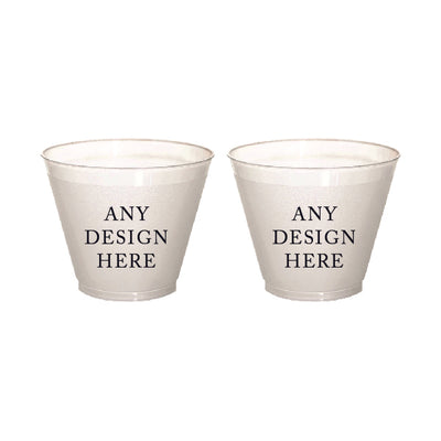 Custom 9oz Frosted Cups