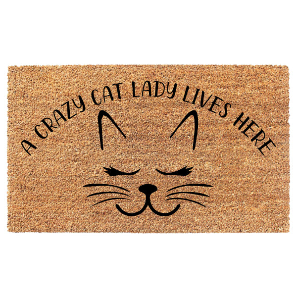 A Crazy Cat Lady Lives Here