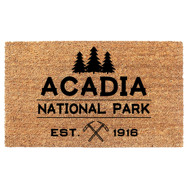Custom National Park Tree Doormat