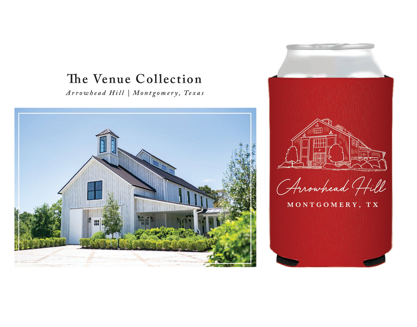 "The Venue Collection" | Arrowhead Hill Can Coolers