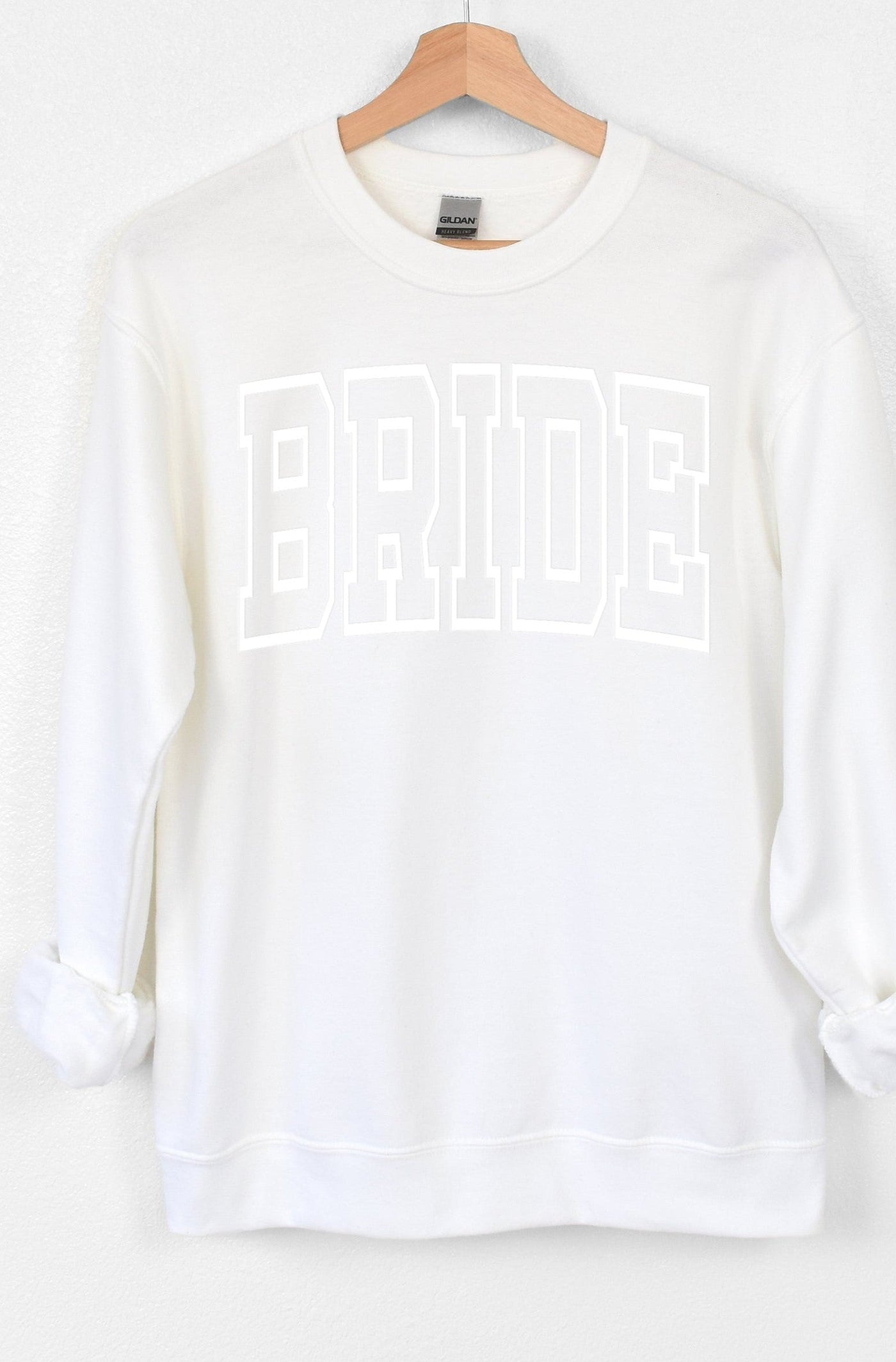 Embossed BRIDE Sweatshirt