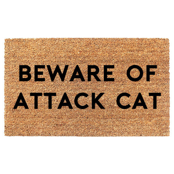 Beware Of Attack Cat
