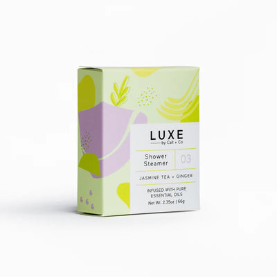 Luxe Jasmine Tea + Ginger Shower Steamer