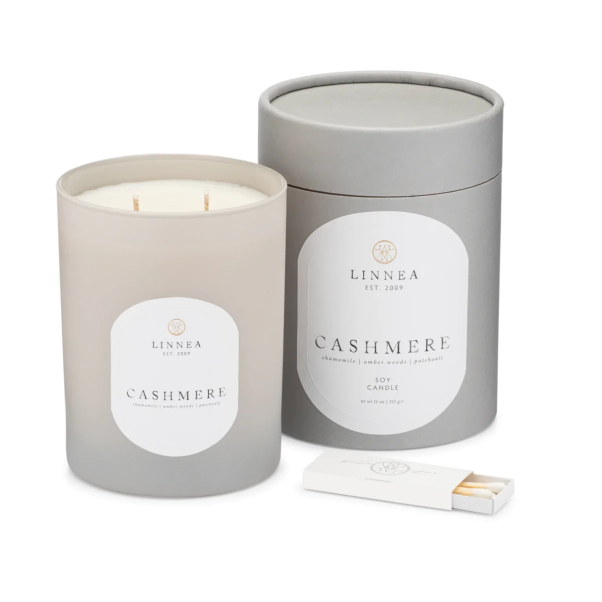 CASHMERE | Linnea Two-Wick Candle
